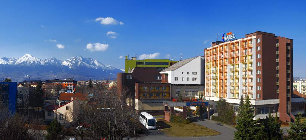 Hotel Satel Poprad Exterior foto