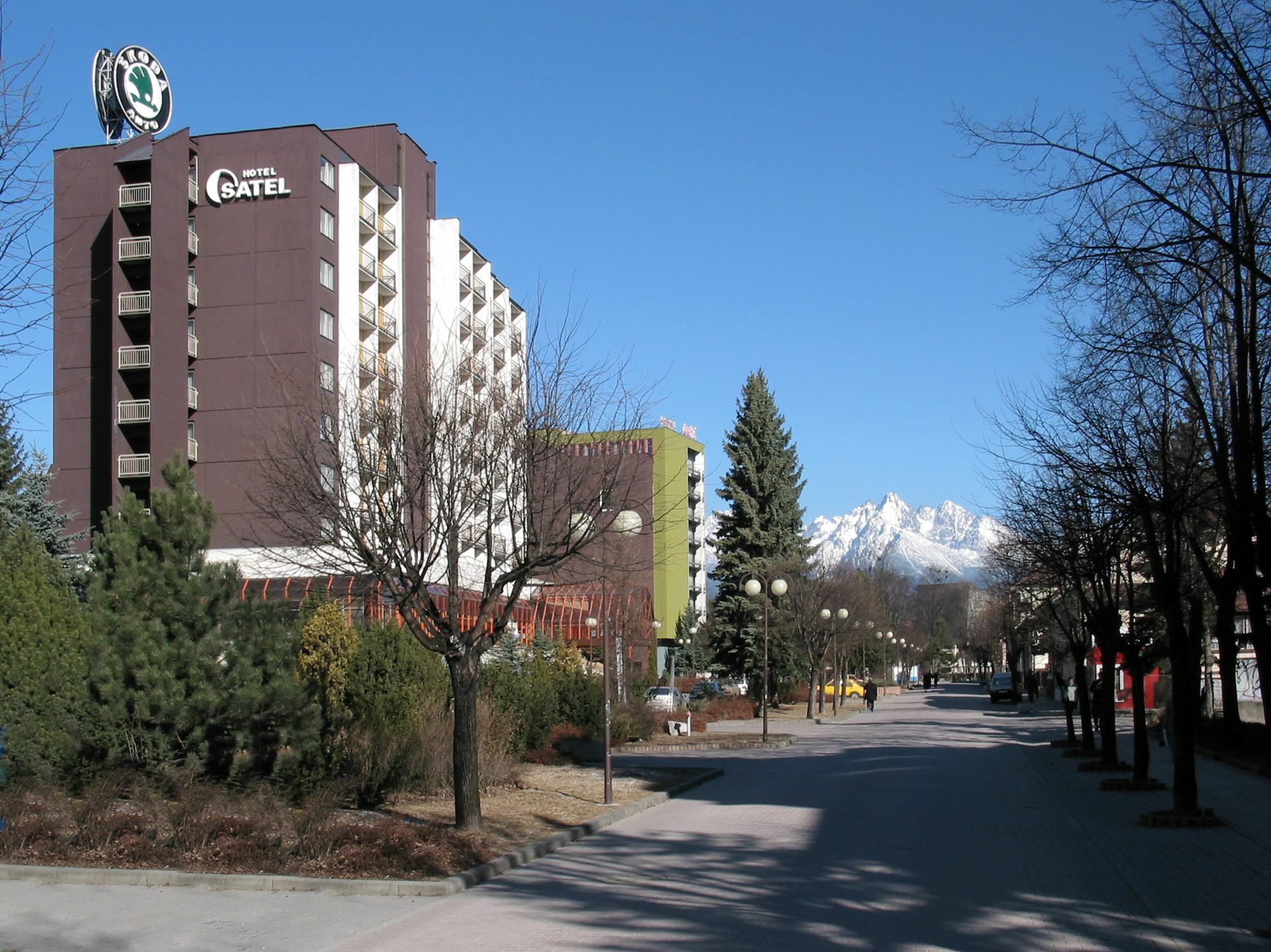 Hotel Satel Poprad Exterior foto